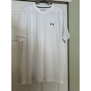 Under Armour White Short Sleeve Shirt